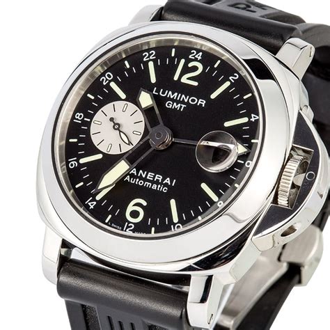 officine panerai luminor gmt automatic|Panerai Luminor gmt power reserve.